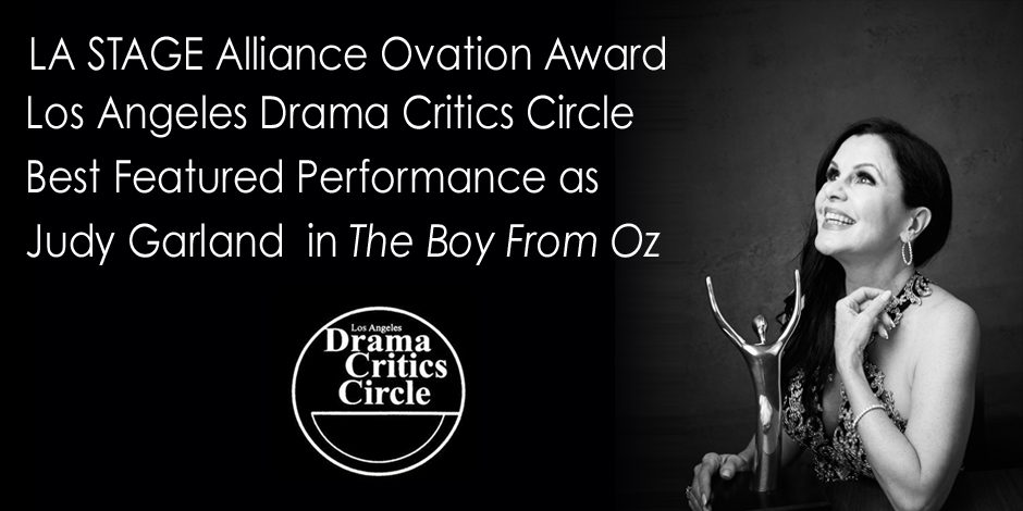 Bess Motta Award Winning role as Judy Garland in THE BOY FROM OZ